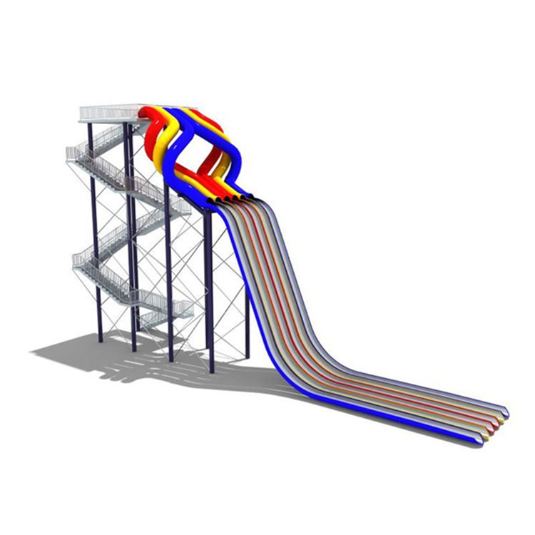 中青游乐滑梯  户外大型组合不锈钢滑梯设备 儿童小博士滑梯 适用于小区幼儿园图片