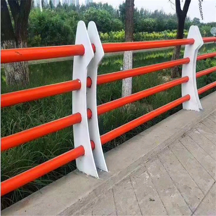 防撞桥梁喷塑护栏 河道镀锌护栏 道路隔离护栏 景观护栏