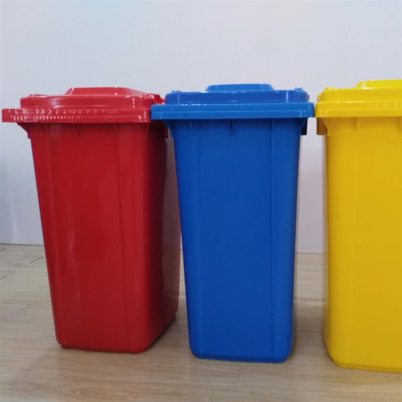河北国捷塑业分类垃圾桶厂家直销京津冀环卫塑料垃圾桶图片