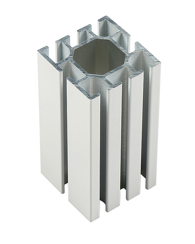 济南四方铝标摊特装展台搭建 40方柱铝料4分八槽方柱
