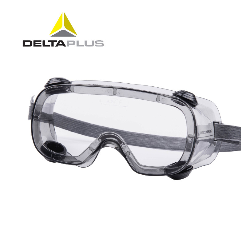 广州市代尔塔 101124眼罩厂家代尔塔 101124眼罩 防化间接通风柔韧PVC镜体防飞溅护目镜