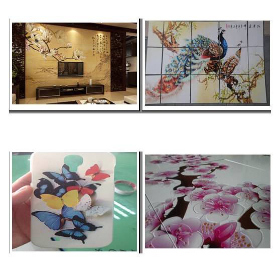 武汉瓷砖uv打印机 地板砖印花机 玻璃背景墙艺术品印刷机即打即干
