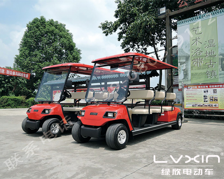 电动高尔夫球LX-A8 八人座电动高尔夫球车