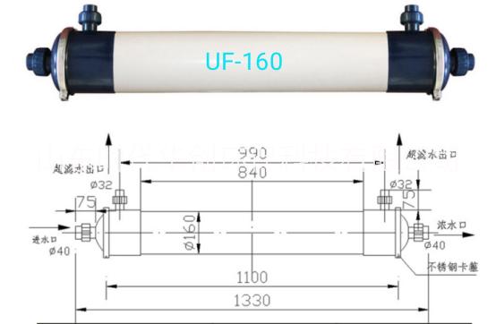 厂家供应 PVDF超滤膜、超滤设备