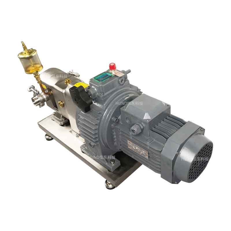不锈钢卫生级凸轮转子泵 变频调速大功率转子泵  高粘度转子泵