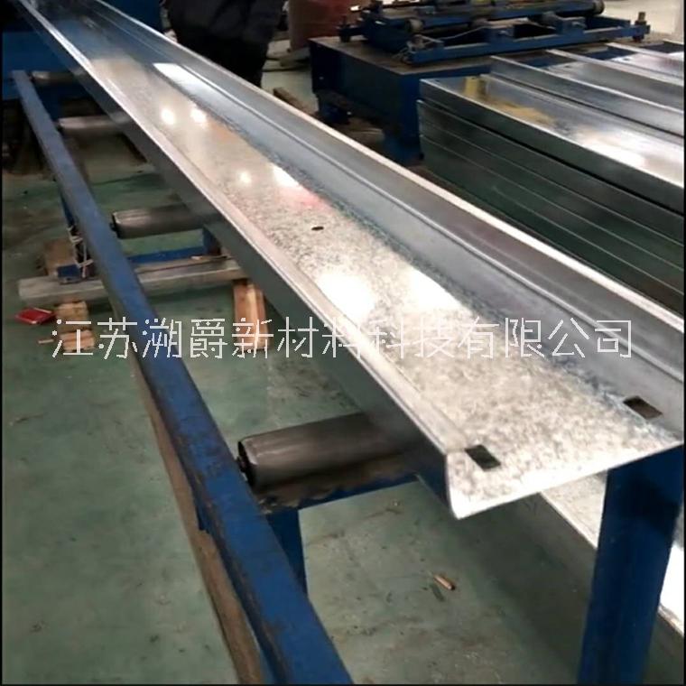 海安厂家供应镀锌C型钢 不锈钢C型钢 C型钢冲孔 按图定制 支持来料加工图片