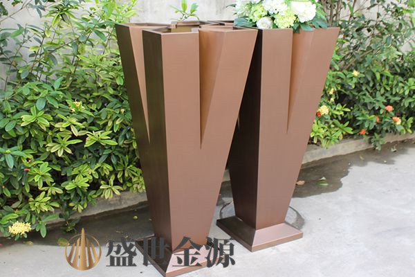 惠州异形不锈钢花盆  佛山不锈钢花盆厂家 家用不锈钢花盆架