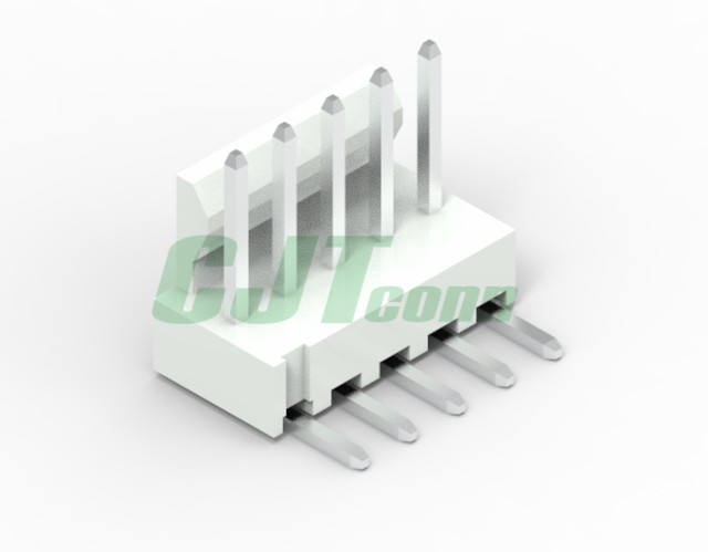 CJT白色连接件90度DIP针座A2543WRD-8P线对板连接器 价格合理