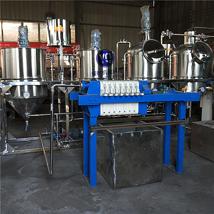 食用油精炼设备 茶籽油压榨精炼设备 灌装脱磷脱酸干燥功能