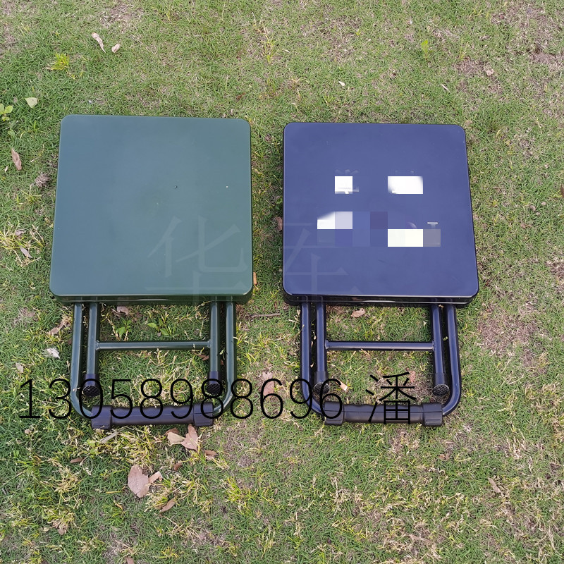 部队折叠写字椅便携式野战户外后勤士兵营房折叠椅凳