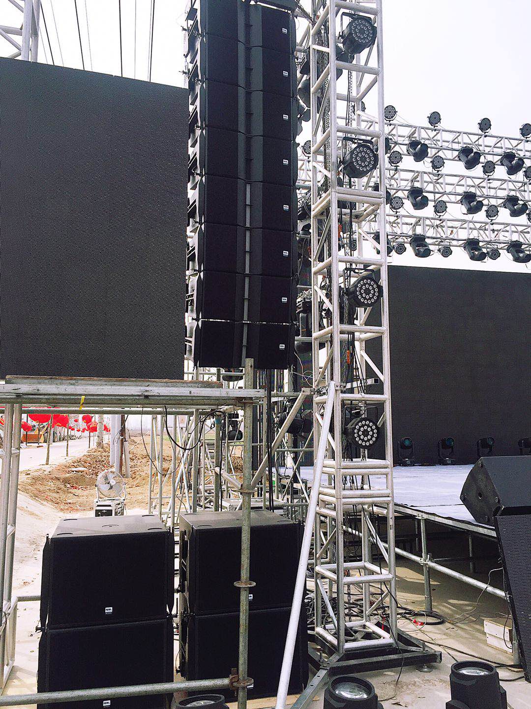 吴桥舞台设备音响灯光LED大屏质量好服务有保障图片