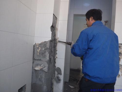 上海室内地砖拆除方案报价  专业室内地砖拆除施工队伍电话