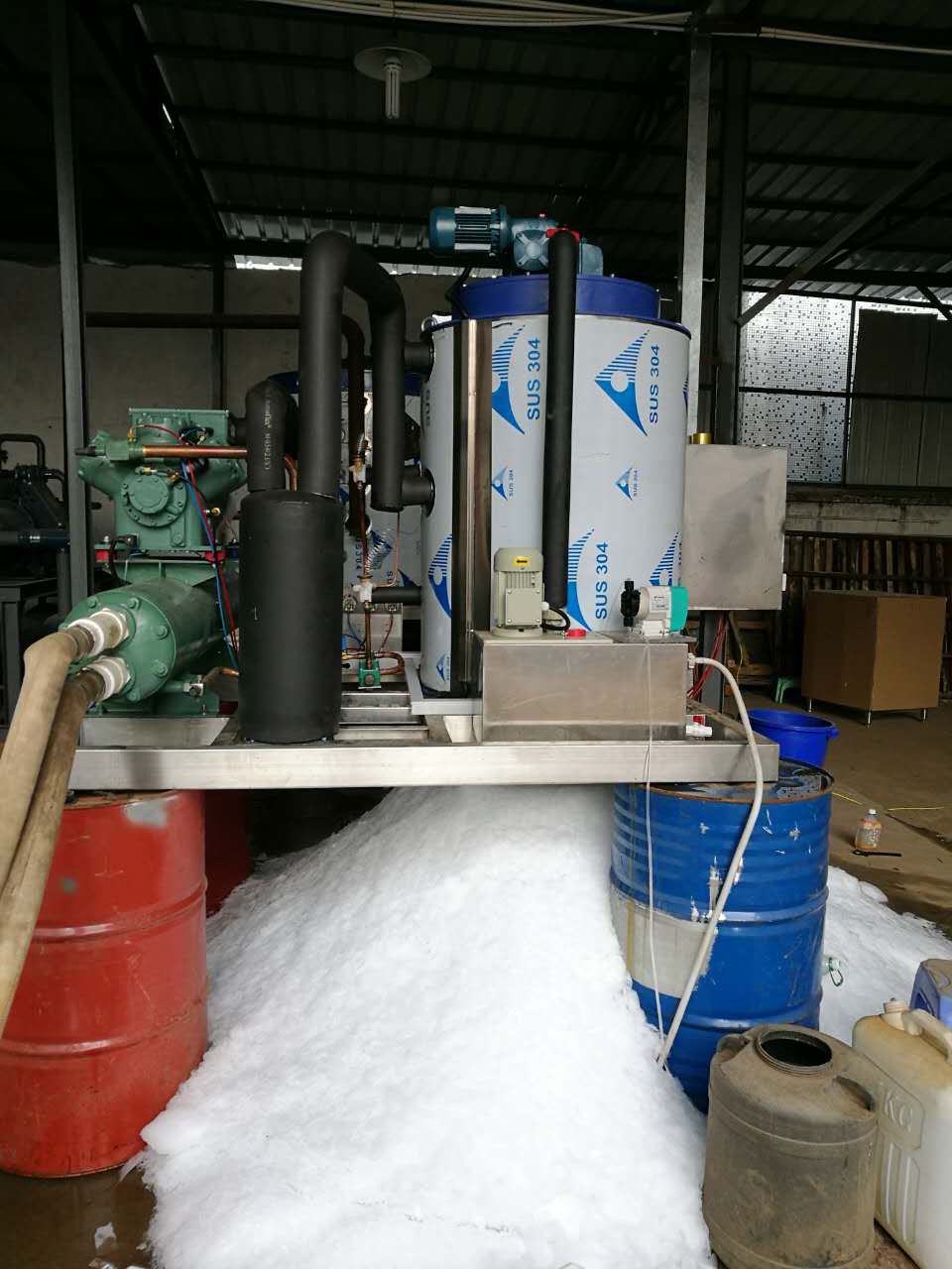 3吨海水片冰机厂家直销 3吨海水片冰机批发价格