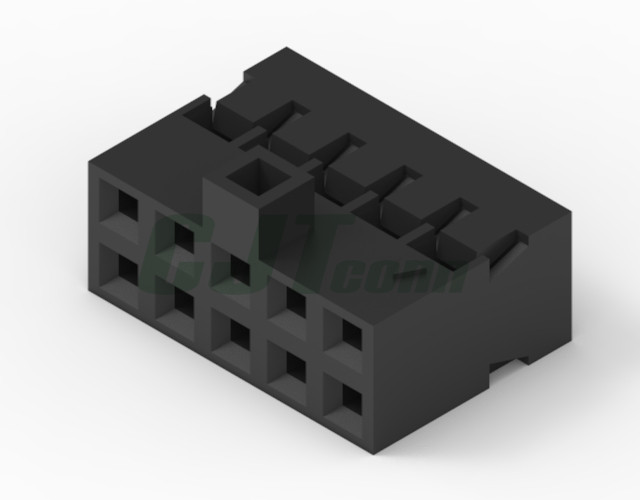 双排胶壳 A2005H-N-2xXP-B黑色线对板连接器 价格合理图片