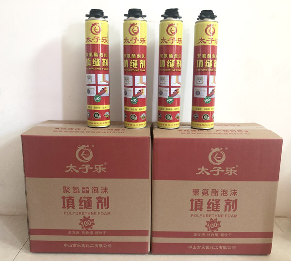 太子乐通用型750ml门窗聚氨酯泡沫填缝剂