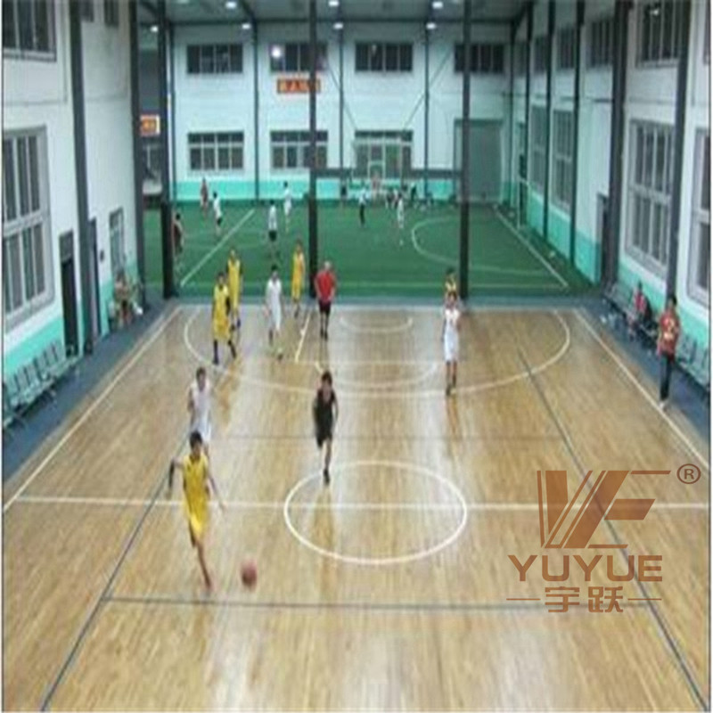 篮球玚木地板22mm厚 防滑耐磨