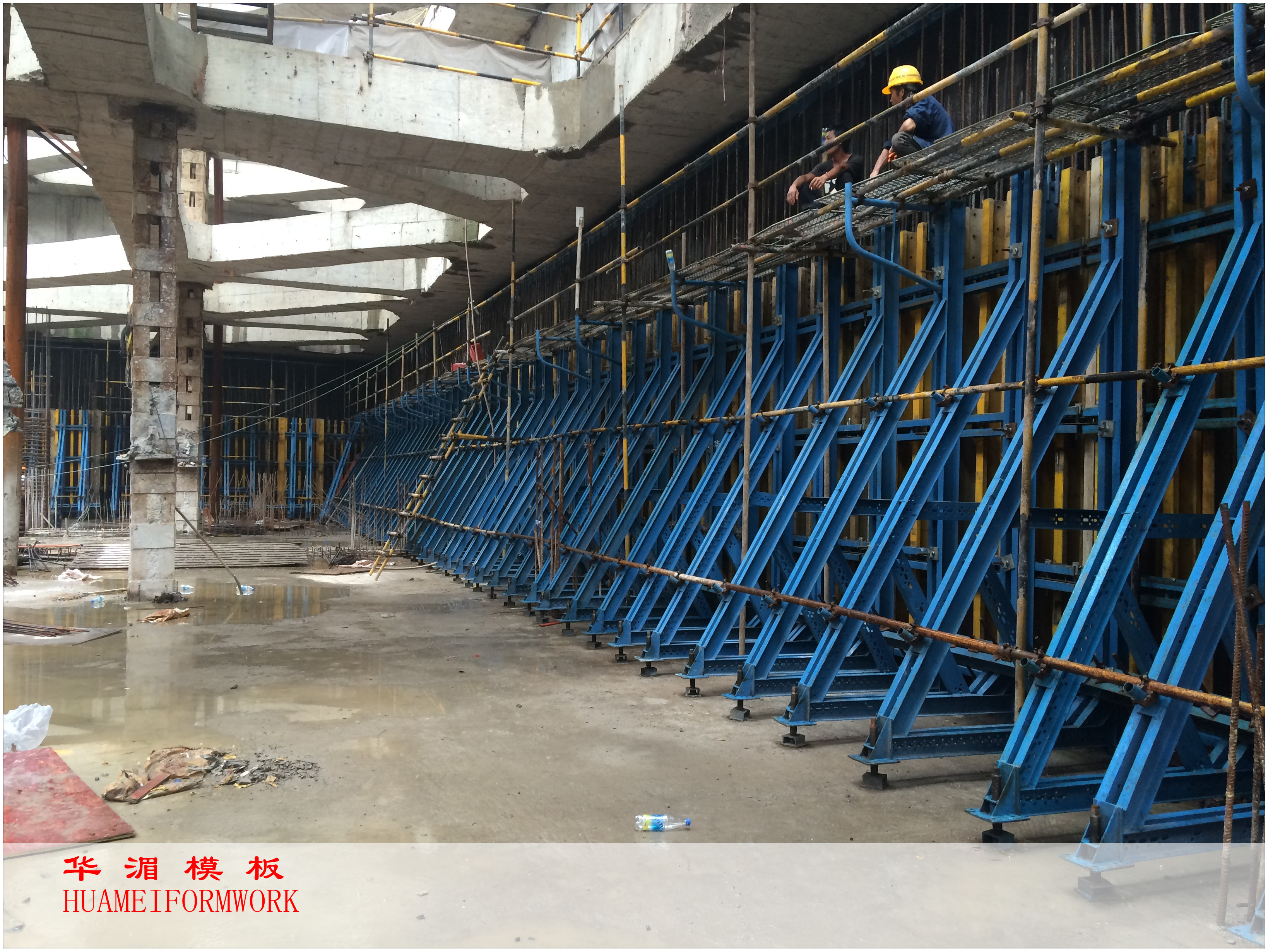 北京市租赁地铁地下室施工用单侧支模体系单侧三角架厂家