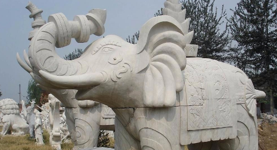 北京市河北石材大象厂家