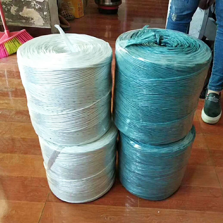 厂家批发打捆塑料绳 全新料塑料绳 吊菜绳大棚用量大价优