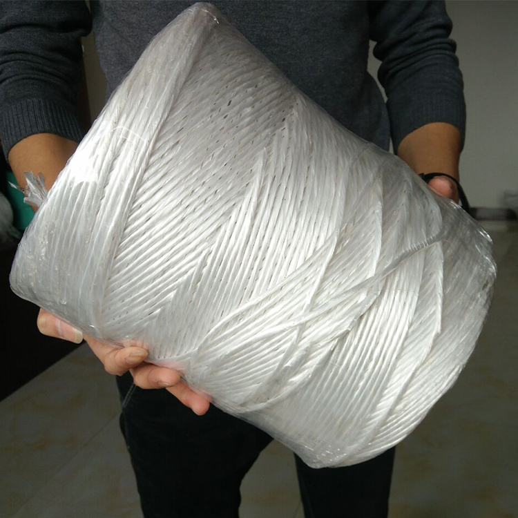 瑞祥塑料绳 3股白色塑料绳 打捆机绳子  方捆机打捆绳