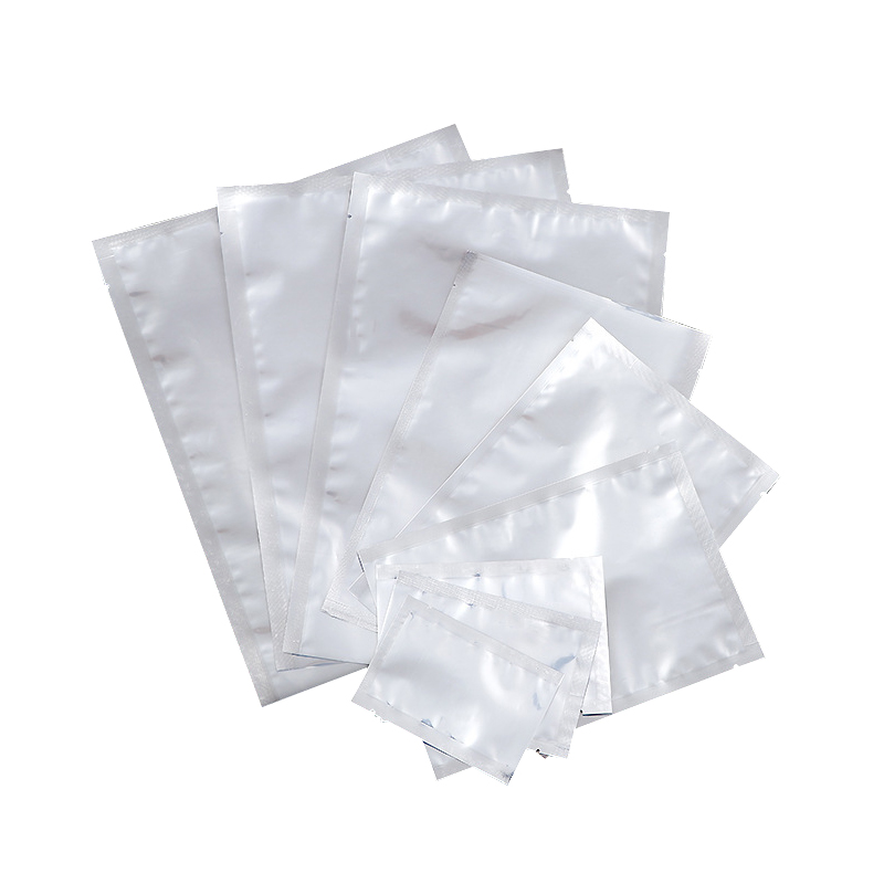 厂家现货 平口阴阳铝箔袋 半透明包装袋 镀铝复合胶袋 明暗食品袋