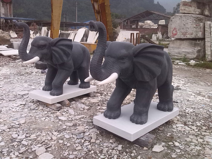 雅安市石雕大象供应厂家石雕大象供应厂家