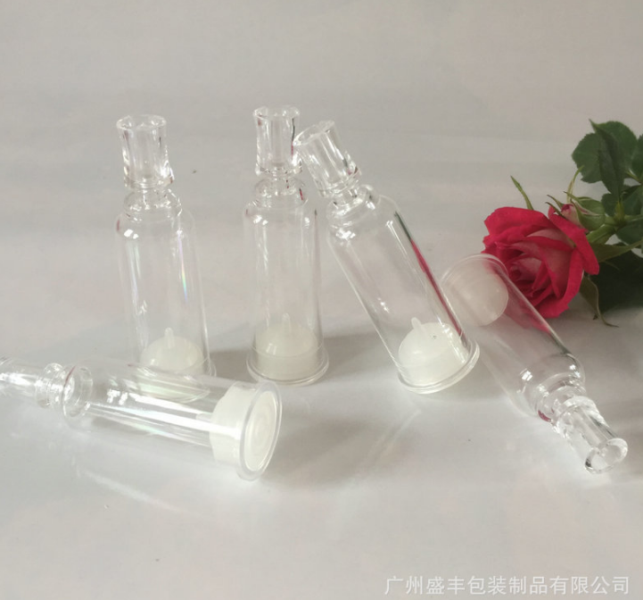 厂家供应化妆品精油原液瓶 10ml梅花头小针管瓶 精华液化妆瓶