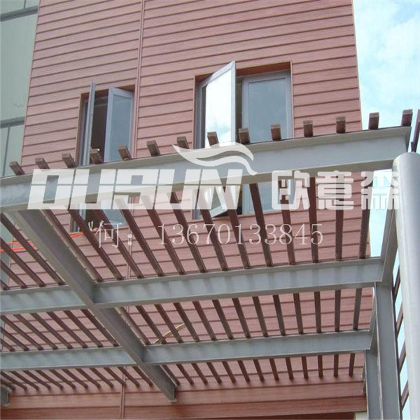 四川木塑外墙板厂家批发优质高耐候木纹塑木墙板20厚