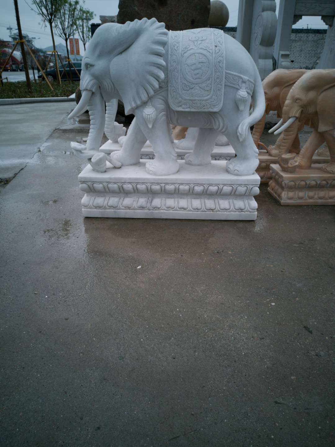 大象石雕象哪家好 大象石雕象厂家供应