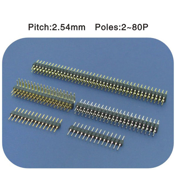 2.54排针排母 2.54贴片插板排针排母