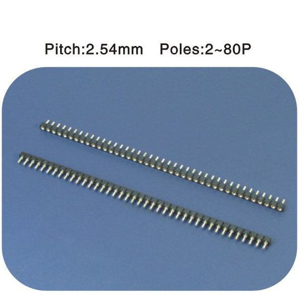 2.54排针排母 2.54贴片插板排针排母