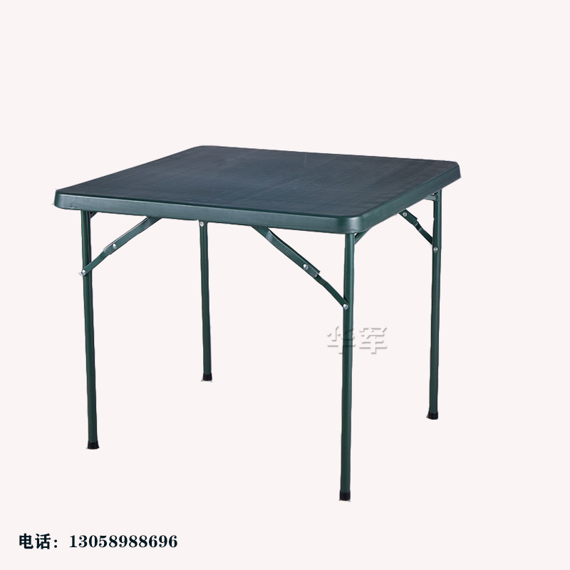 野战户外折叠餐桌 便携式吹塑折叠桌 单兵作业桌椅 吹塑折叠桌.