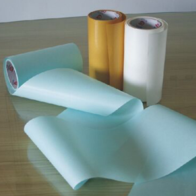 厂家供离型纸高质量 80g蓝色格拉辛底纸 定制网格离型纸