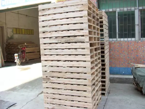 木方面板8条 二面进叉叉车运输木质托盘 多功能木质卡板