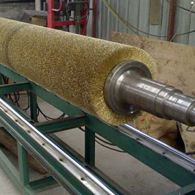 厂家直销钢丝辊 批发生产钢丝刷辊 铝热轧机钢丝清刷棍 支持订做