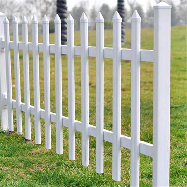 PVC草坪护栏园艺护栏塑钢护栏