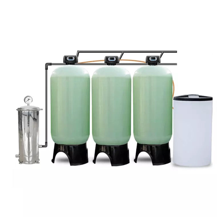 山西软化水设备价格地下水锅炉软化设备自动软水器图片