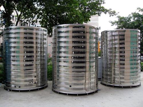 惠州惠城区不锈钢圆柱形水箱圆形保温水箱不锈钢圆水箱立式卧式图片