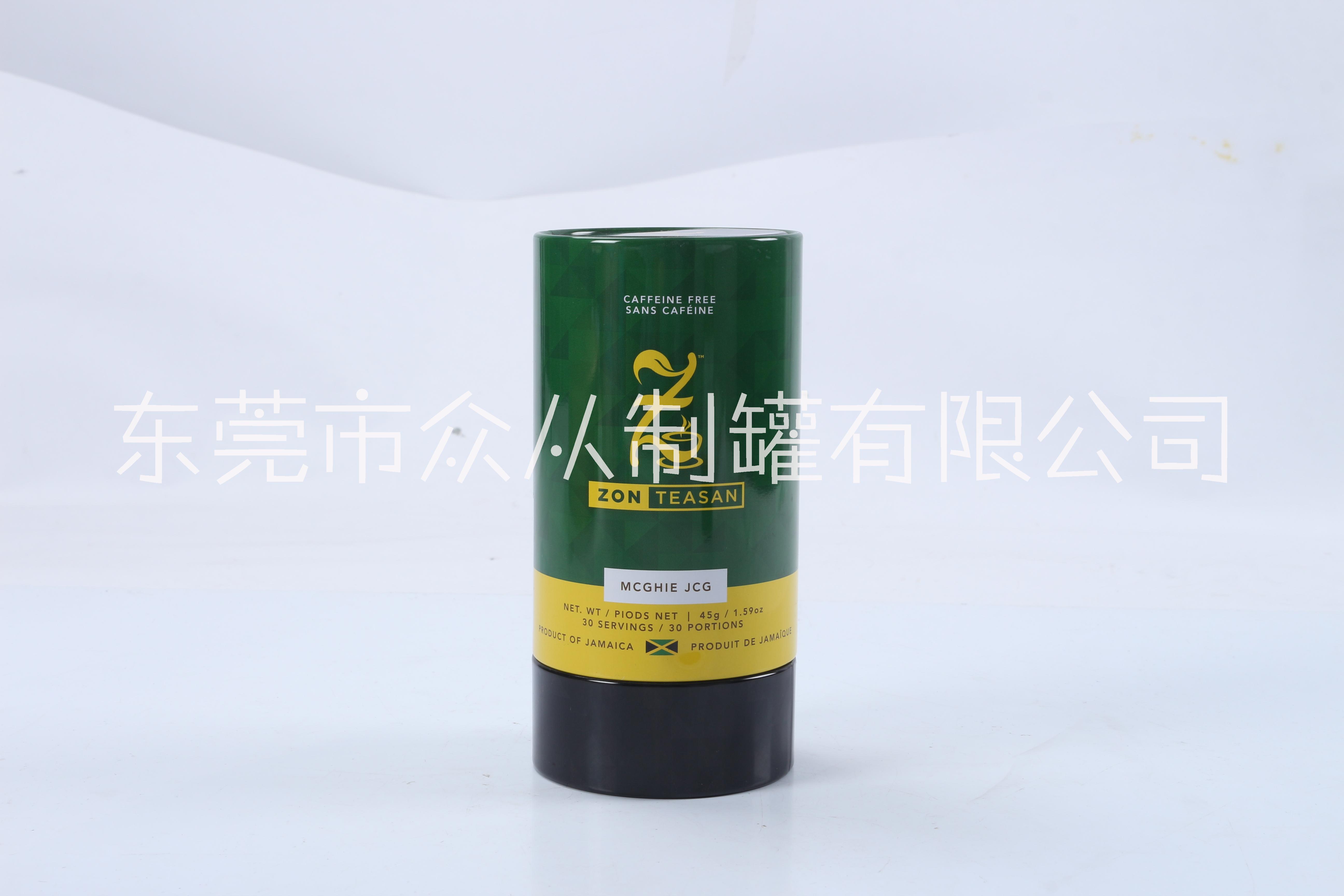 双平扣茶叶罐厂家直销 马口铁盒 圆形双平扣茶叶罐 茶叶罐 密封罐 定制包装盒