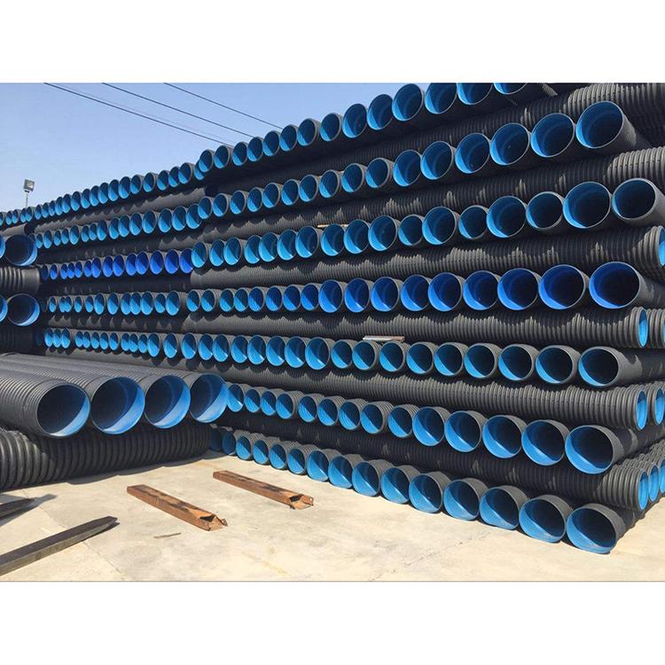 安徽大量供应大口径排污管厂商 联塑HDPE双壁波纹管批发价格