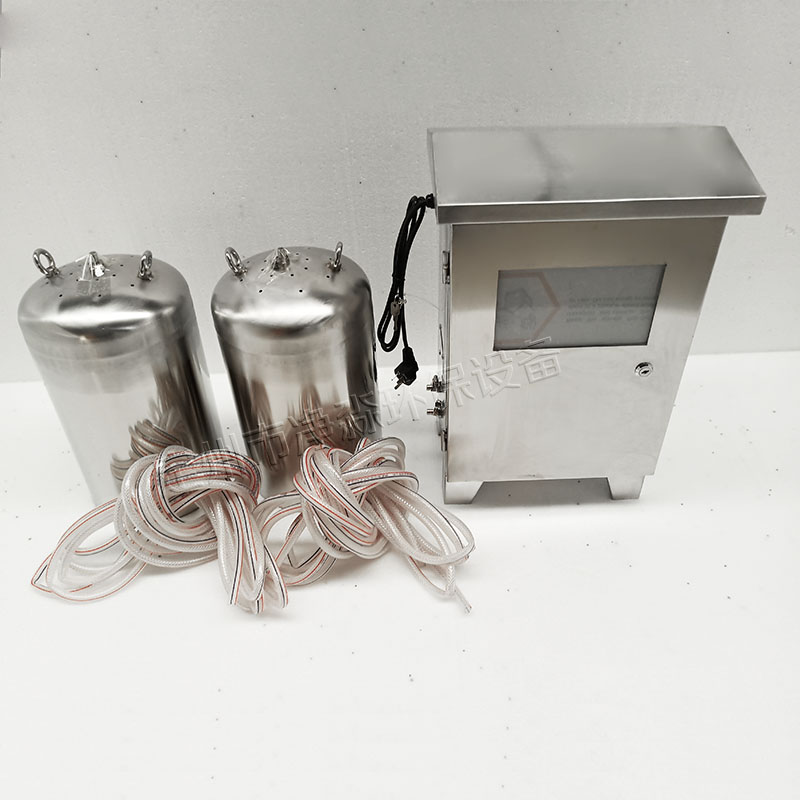 水箱自洁消毒器（一拖二） 室外防雨电控箱 消防水箱消毒