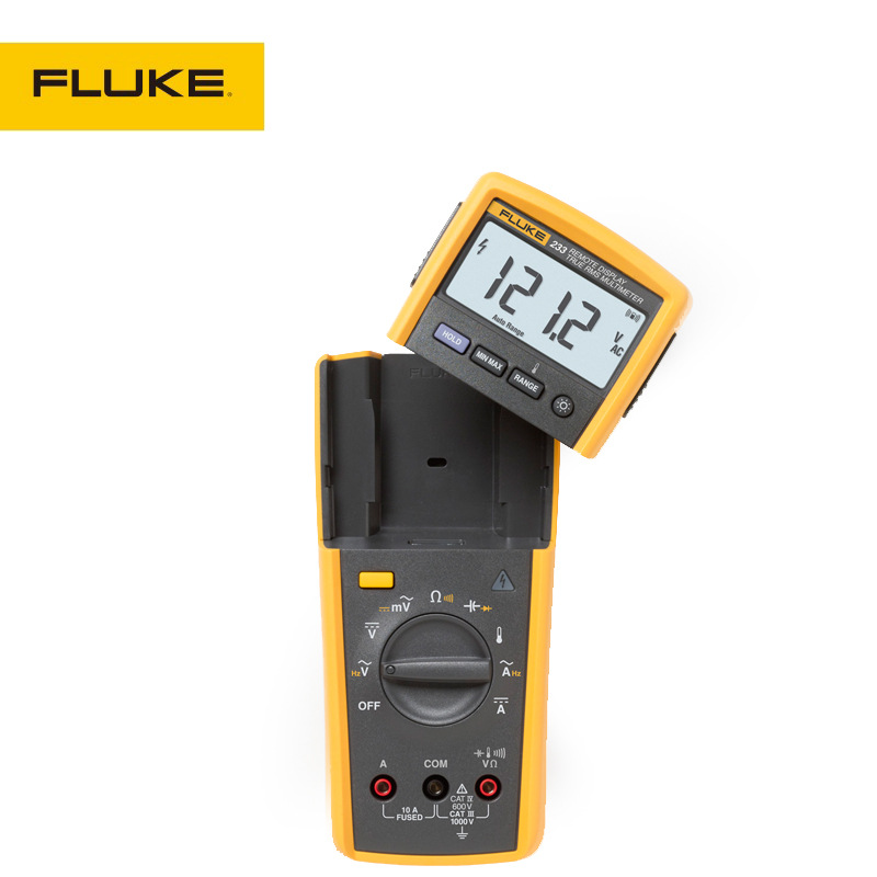 福禄克FLUKE 233数字万用表 真有效值远程显示电流表二极管测试仪多用表