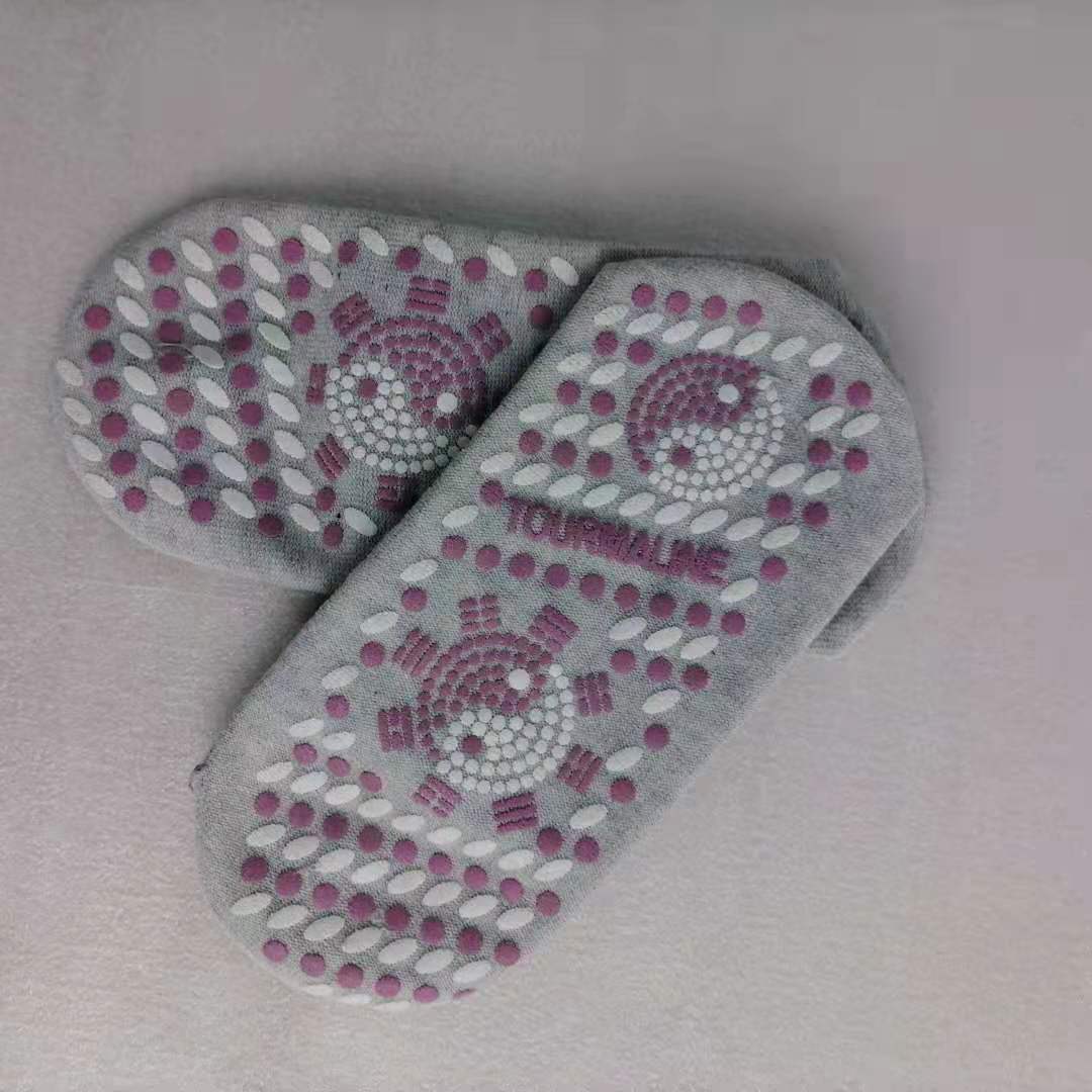 冬季自发热袜子跨境电商货源纯棉八卦涂点袜外贸公司热销礼品