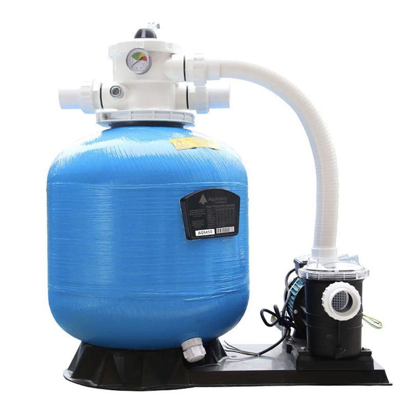 游泳池过滤设备 水处理过滤器    砂缸水泵一体机01