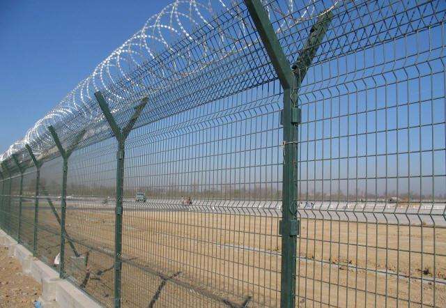 机场护栏  机场防护网  飞机场围栏网