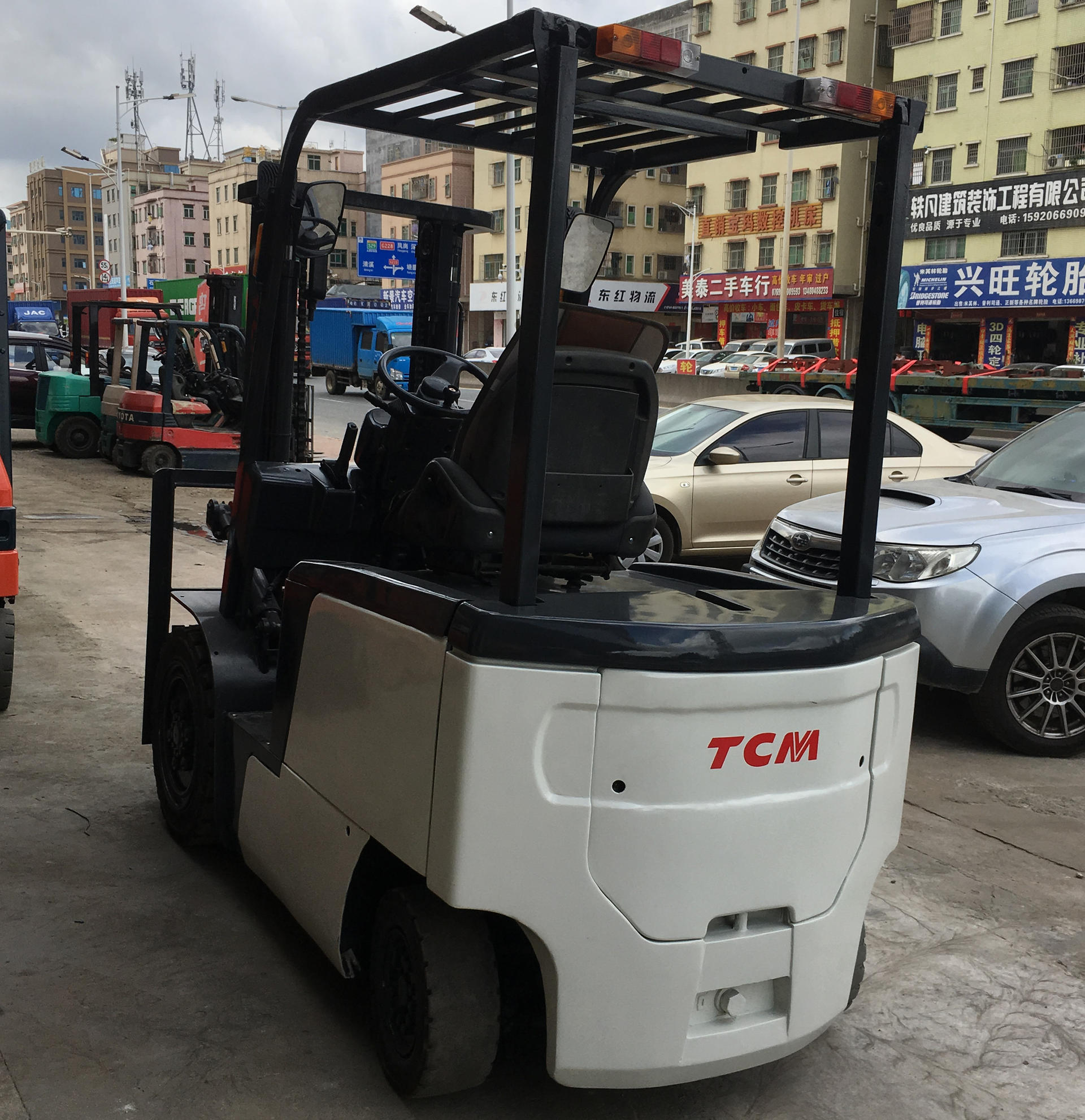 东莞二手3吨TCM平衡重电动叉车 二手3吨TCM平衡重电动叉车出售