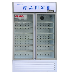 博科BLC-660，双开门8-20℃药品阴凉柜 双开门药品阴凉柜