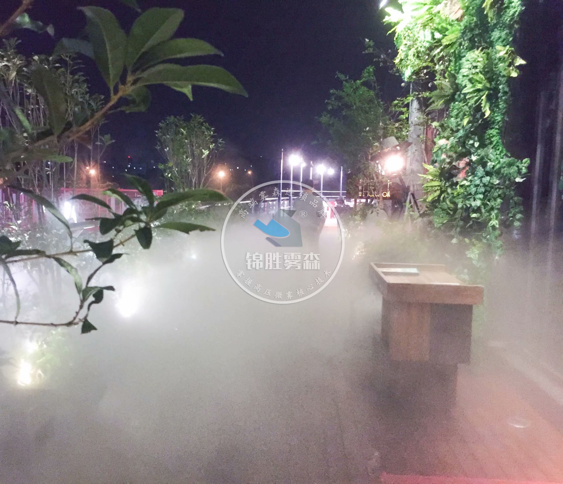 长沙市高压喷雾造景厂家
