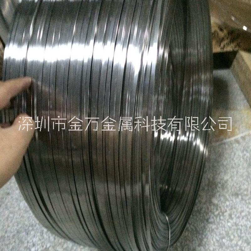 304不锈钢弹簧线扁丝 316不锈钢方线 不锈钢丝0.1 0.2 0.3 0.4mm