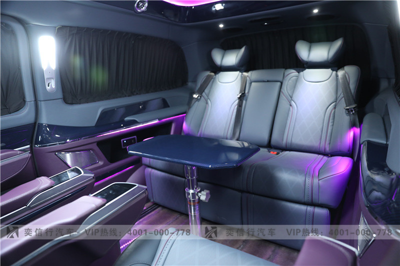 奔驰V级商务车 高顶改装V260房车 按摩座椅 液晶电视 实木地板优惠报价